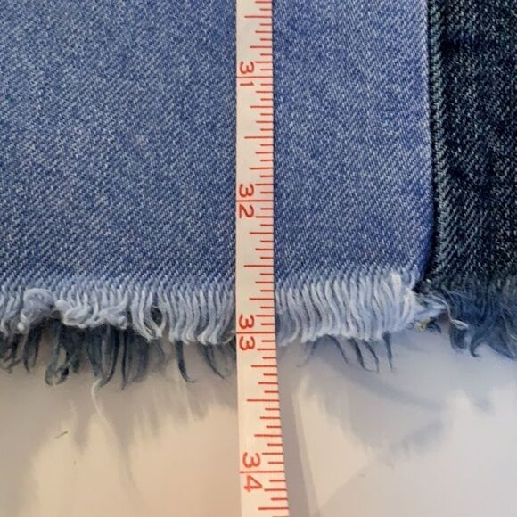 RODEO Crowns denim jeans unique style light wash in front and dark in back - Picture 12 of 13